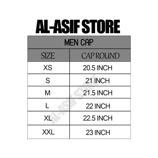 Al-ASIF STORE OFF WHITE MEN CAP