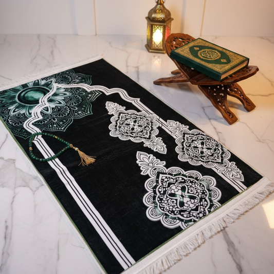 Emerald Harmony Prayer Mat